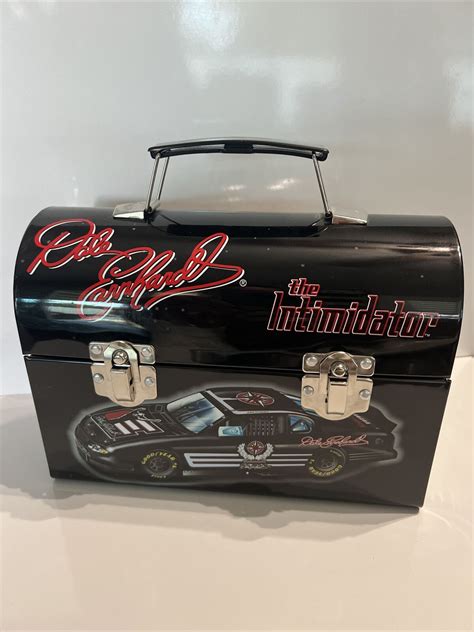 Vintage Dale Earnhardt Sr The Intimidator Metal Lunch Box